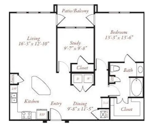 Floor plan B1