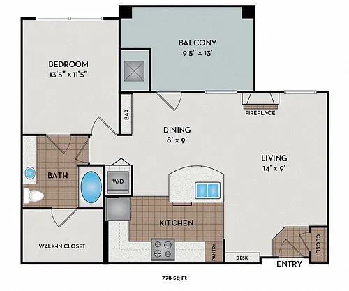 Floor plan Bluestone
