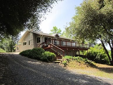 Front of home from lower parking area.