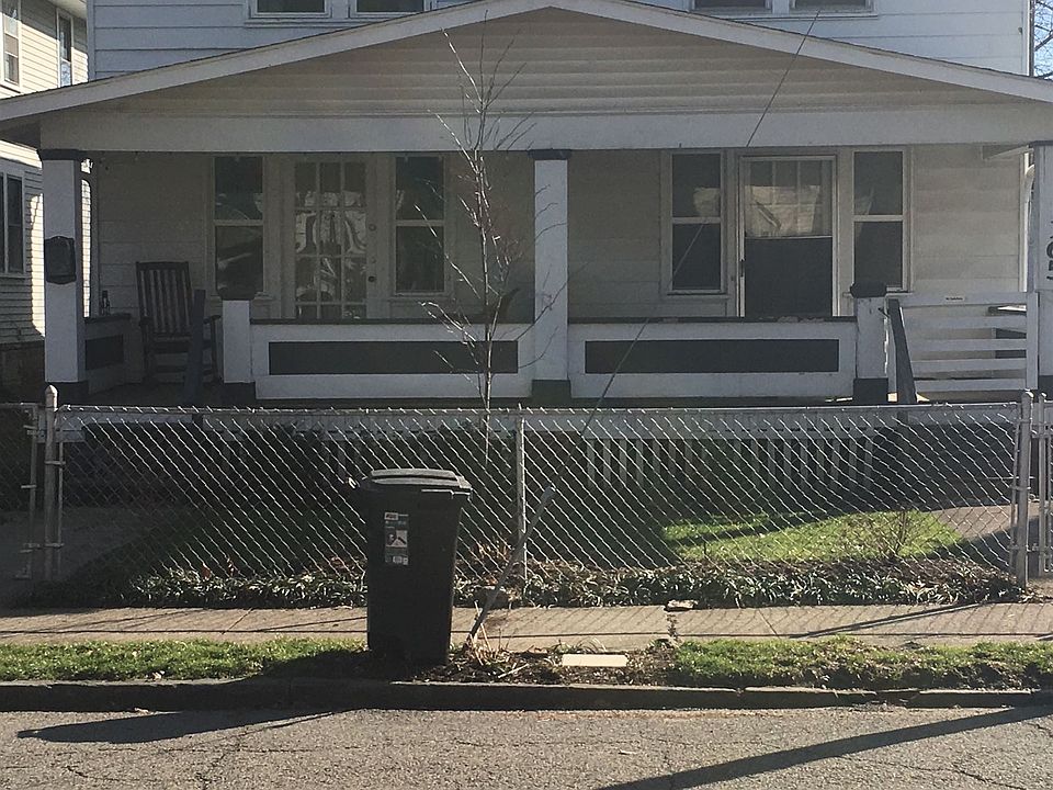 Front yard and porches