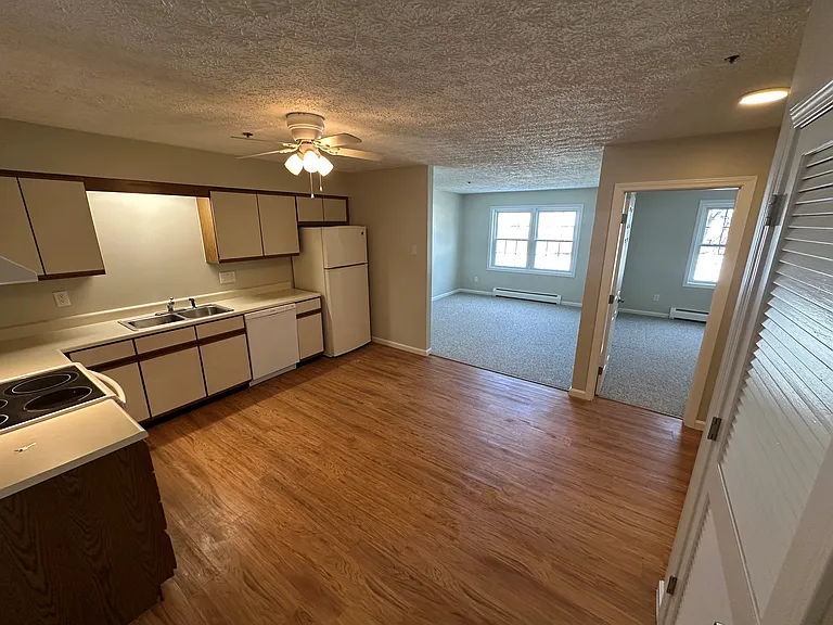 Full view kitchen/ living room/ bedroom