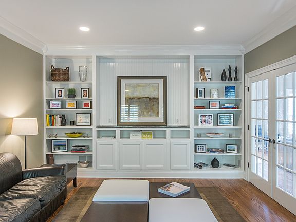 Custom built-in bookcases