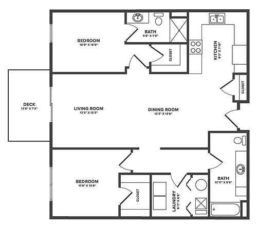 Floor plan Tahoe