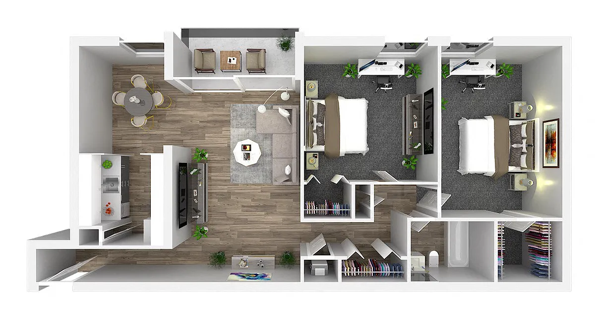Floor plan B4 Birch