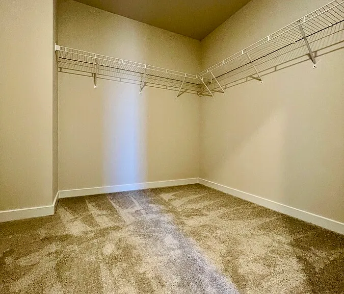 Master Bedroom closet with Attic access