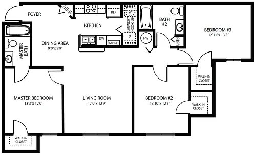 Floor plan 3X2