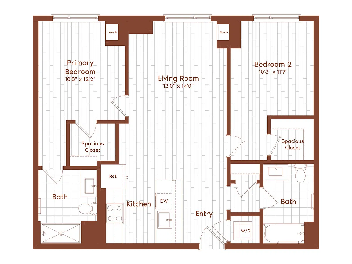 Floor plan B6