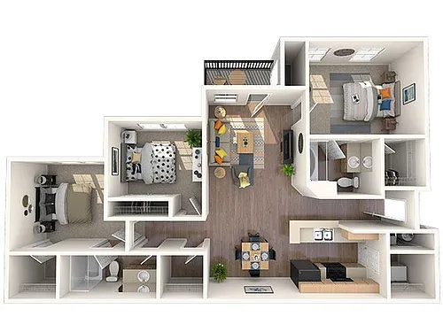 Floor plan C1-Gold