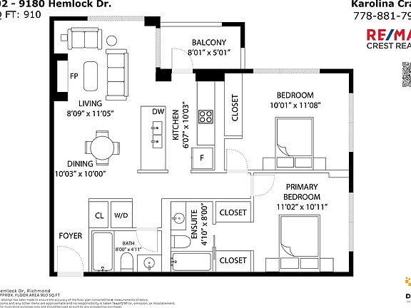4th image of 9180 Hemlock Dr #202