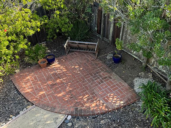 patio yard area