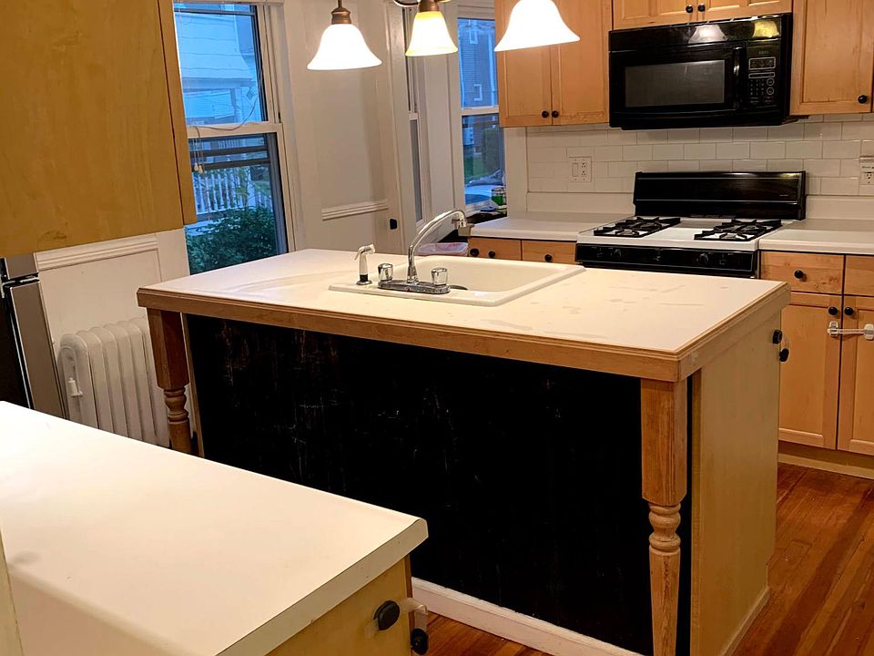 kitchen from back door