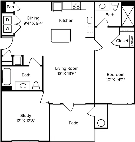 Floor plan A3D