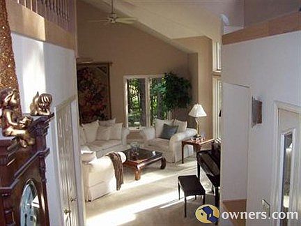 View of entry and formal living room