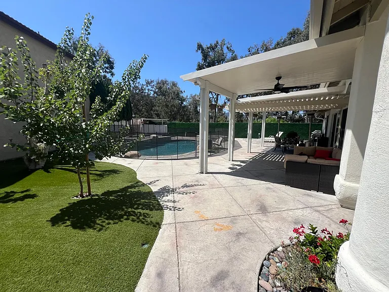 Resort-Style Covered Patio & Pool.