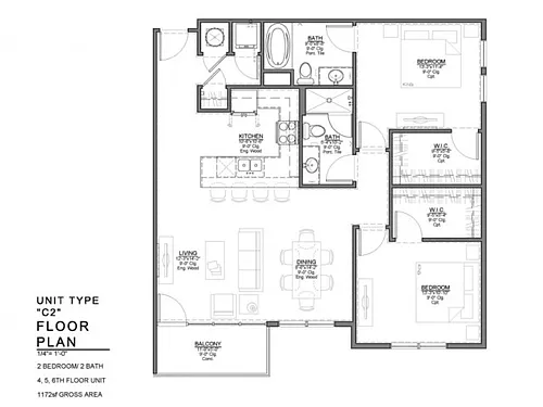 Floor plan C2-N