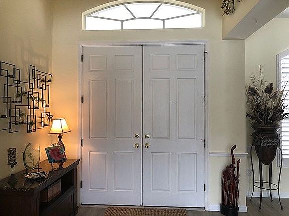 Double door front entry 