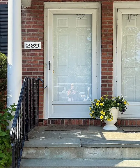 Welcoming front entry
