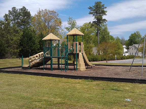 Playground area near the community swimming pool