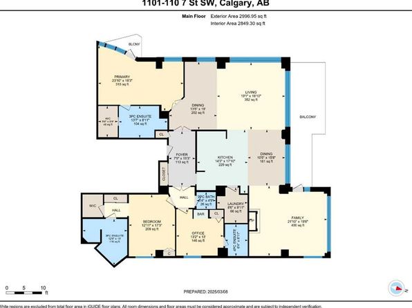 110 W 7th St SW #1101, Calgary, AB T2P 5M9