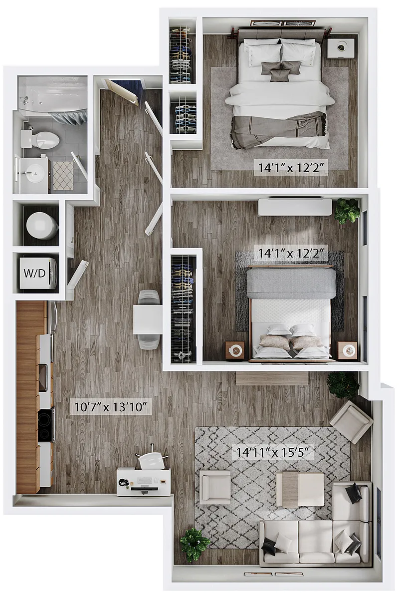 Floor plan RADIANT