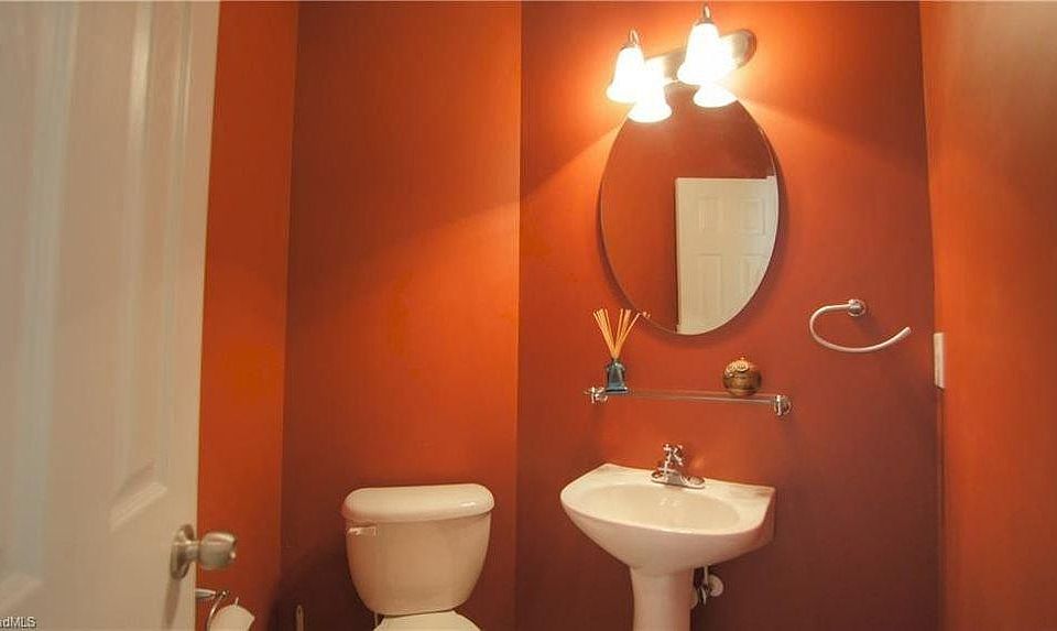 Half bathroom located on first level