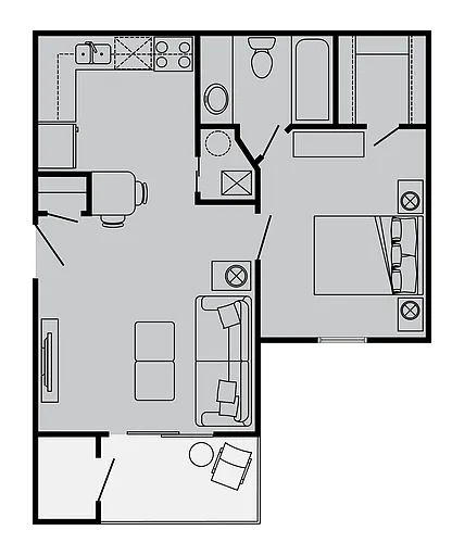Floor plan A