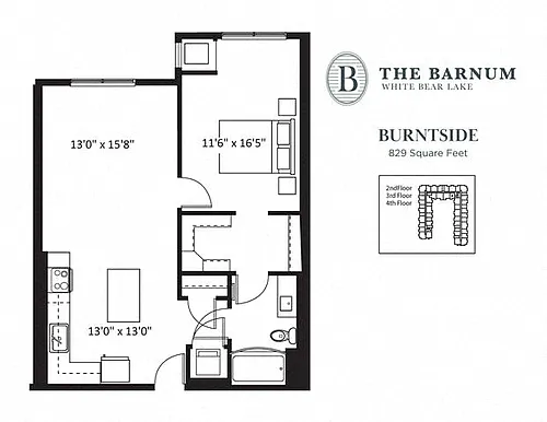 Floor plan Burntside