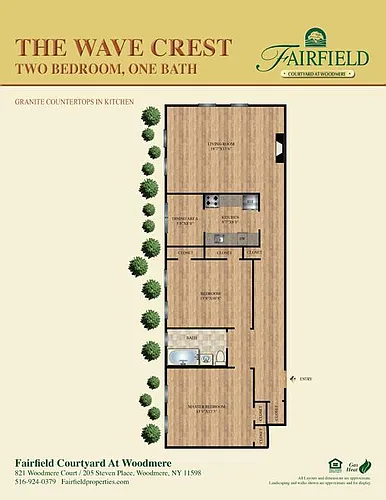 Floor plan The Wave Crest