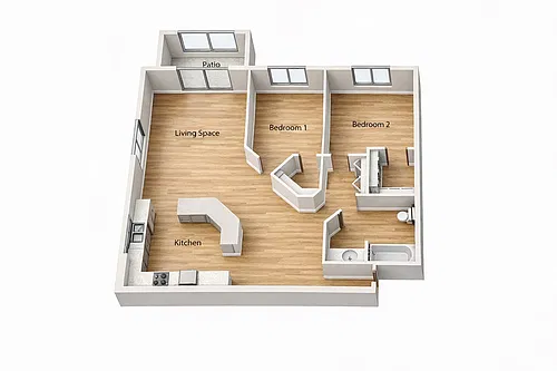 Floor plan Agora