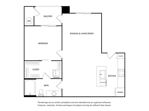 Floor plan A1m1