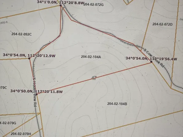 00XXX N Lake Plesant / Hidden View rd Road #47, Morristown, AZ 85342