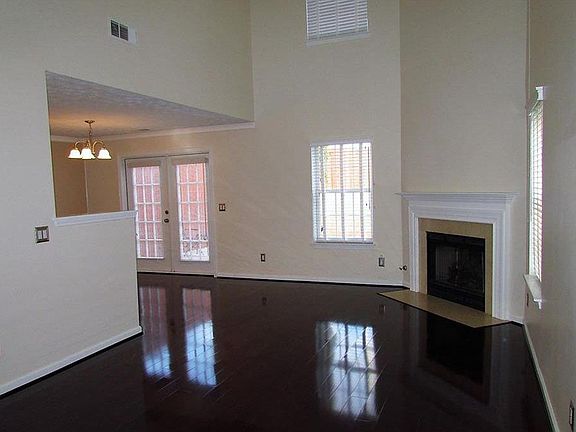 Living room view from entry door
