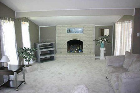 Living room from entry