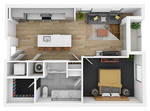 Floor plan A15