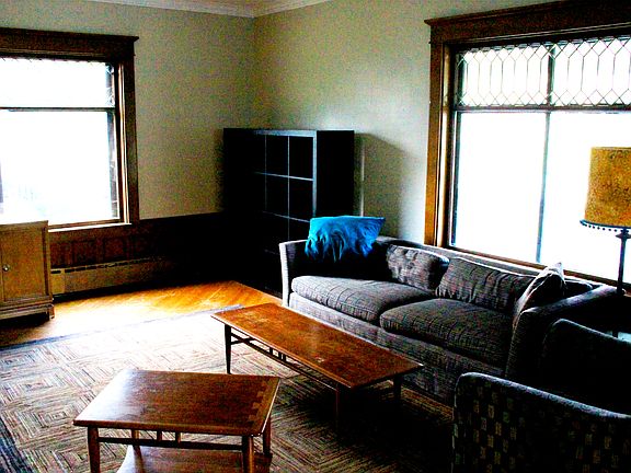 Leaded glass windows in LR