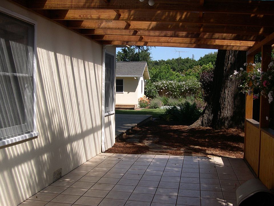 Yard view from huge patio