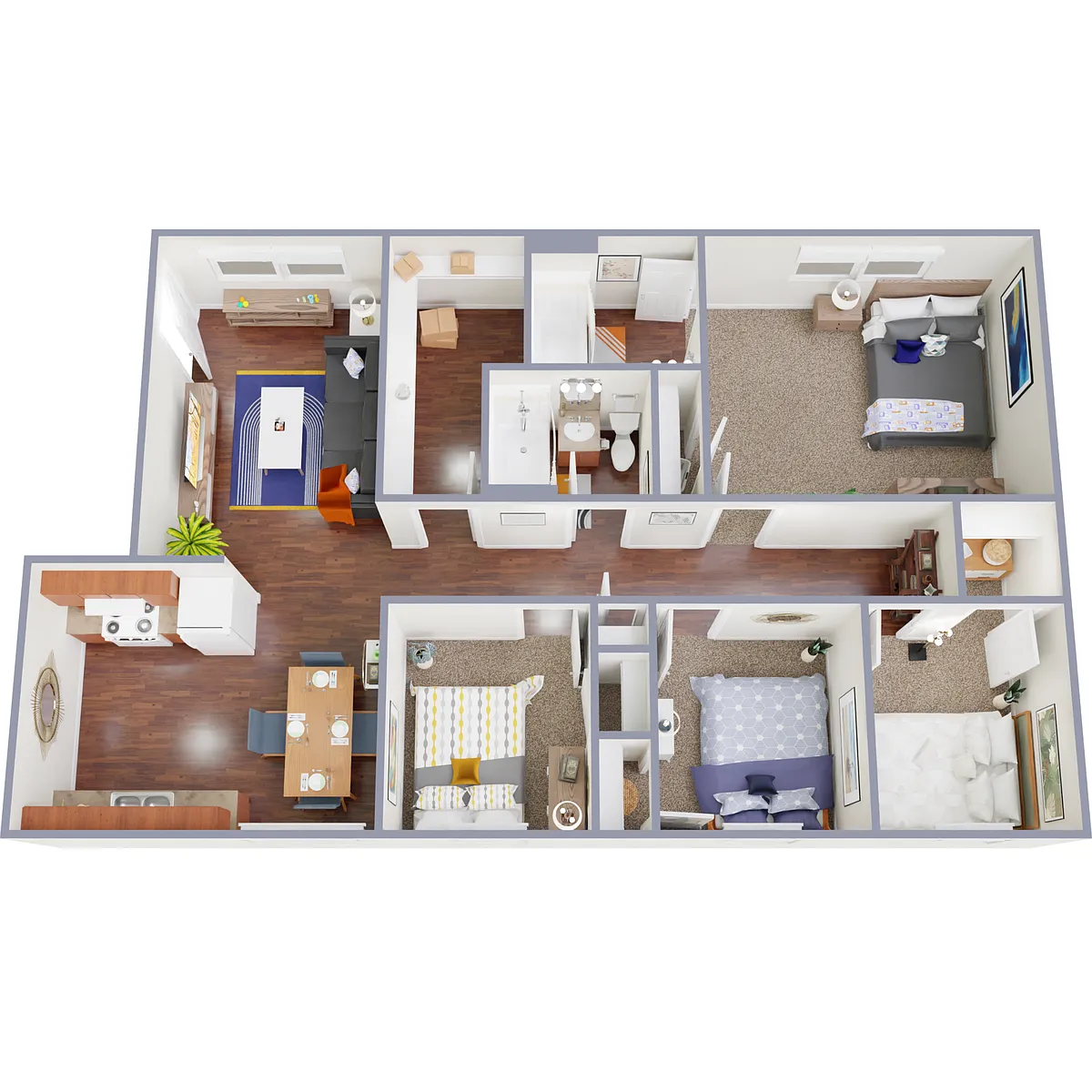 Floor plan D1