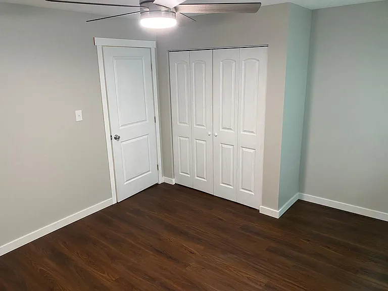 Closet in bedroom