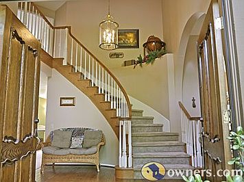 dramatic entry hardwood foyer