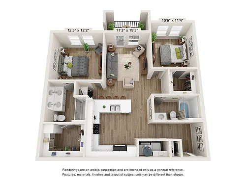 Floor plan B3 - Yucca