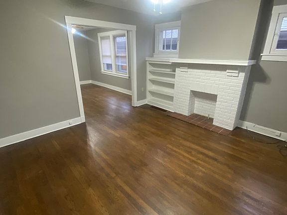 Living Room and Dining Room - Looking from the front door.