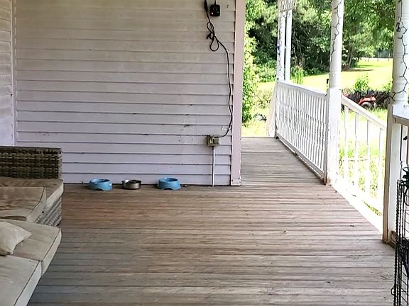 Roof in front of door needs repair