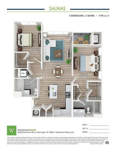 Floor plan Salinas