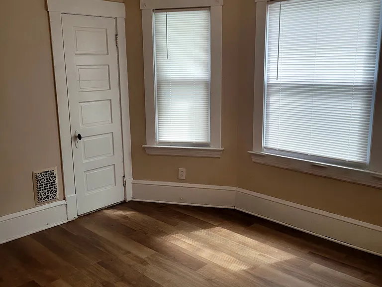 middle bedroom floor 2 (view of closet door)