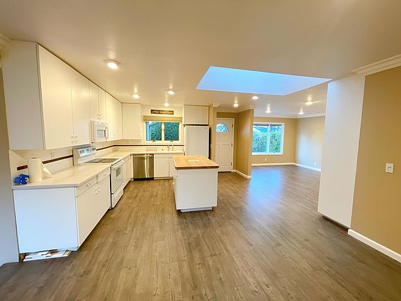 Kitchen and Living rooms