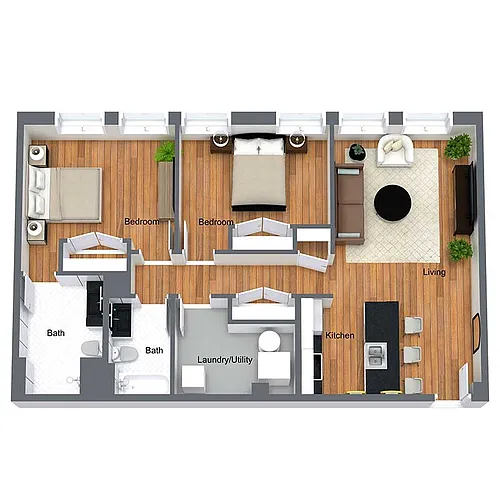 Floor plan Walnut