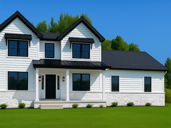 Picture is an example, may show features not included in completed home