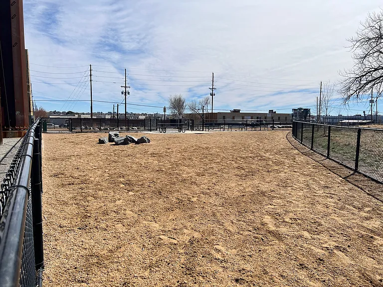 Ruby Hill Dog Park (1/2 block away)