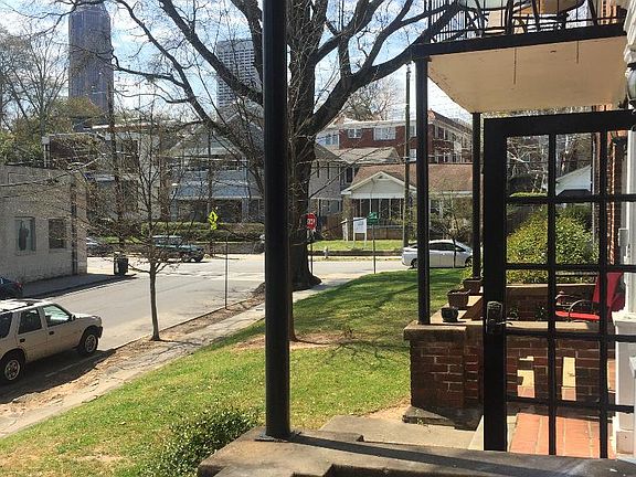 Private porch with skyline views!