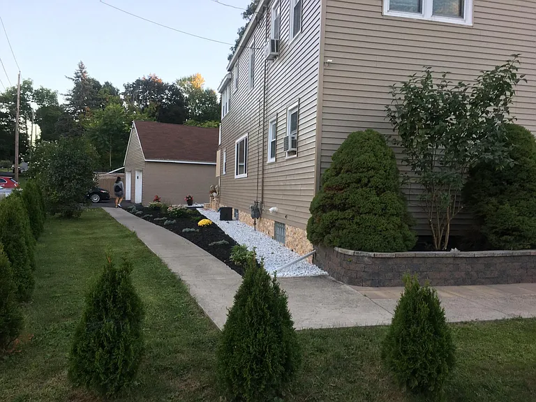 Outside